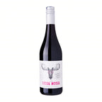 A 750ml bottle of South Australia Shiraz wine with a label featuring a moose's head and the text 'LOSE MOOSE'.
