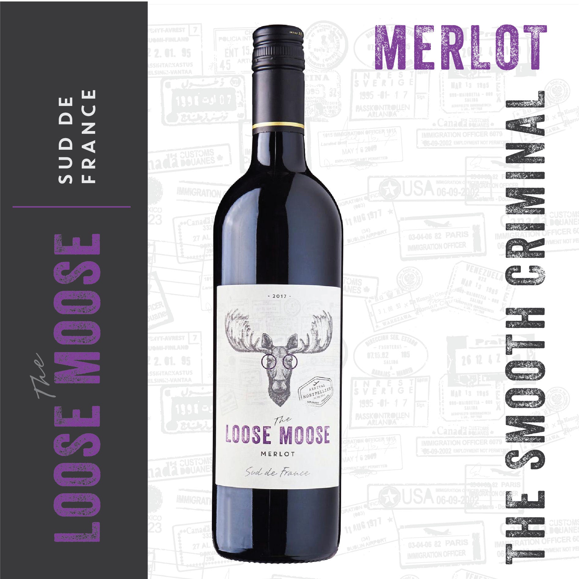 The Loose Moose - Sud de France Merlot 